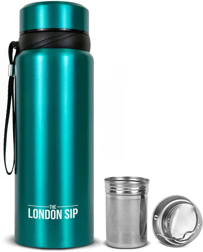 The London Sip - 25 Ounce Blue Tea Infuser Bottle - TB25-U