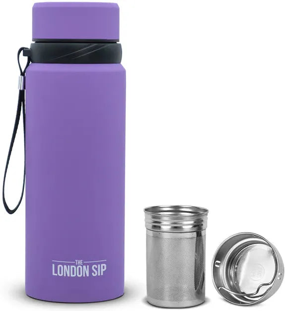 The London Sip - 25 Ounce Purple Tea Infuser Bottle - TB25-P