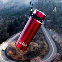 The London Sip - 25 Ounce Red Tea Infuser Bottle - TB25-R