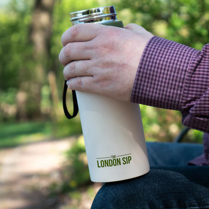 The London Sip - 25 Ounce Safari Beige Tea Infuser Bottle - TB25-SFB