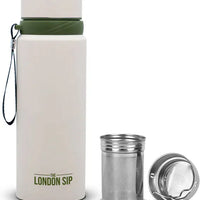 The London Sip - 25 Ounce Safari Beige Tea Infuser Bottle - TB25-SFB