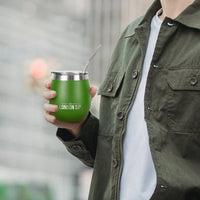 The London Sip - 8 Oz Green Yerba Mate Cup Set - YMC8S-G