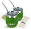 The London Sip - 8 Oz Green Yerba Mate Cup Set - YMC8S-G