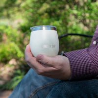 The London Sip - 8 Oz Pearl White Yerba Mate Cup Set - YMC8S-PRL