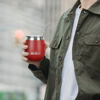 The London Sip - 8 Oz Red Yerba Mate Cup Set - YMC8S-R