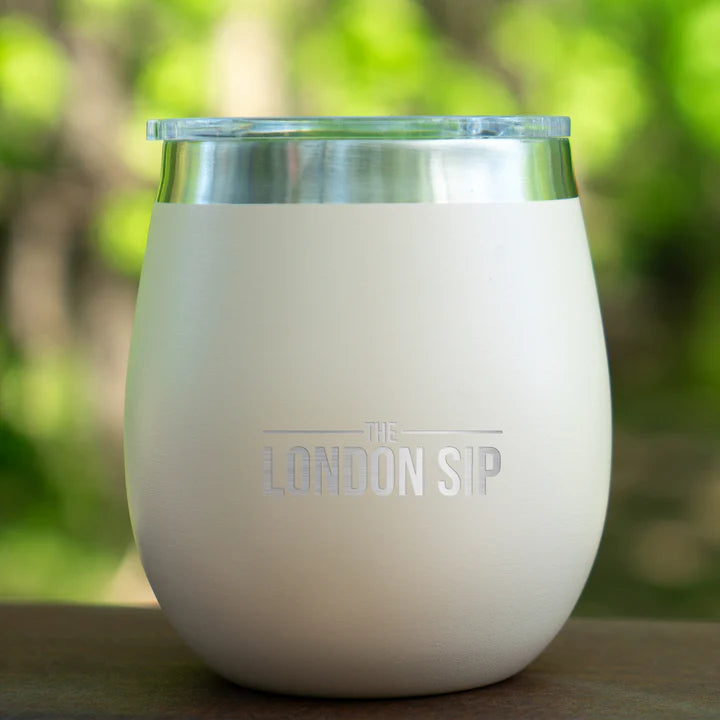 The London Sip - 8 Oz Safai Beige Yerba Mate Cup Set - YMC8S-SFB