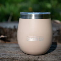 The London Sip - 8 Oz Safai Beige Yerba Mate Cup Set - YMC8S-SFB