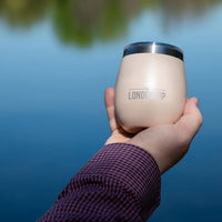 The London Sip - 8 Oz Safai Beige Yerba Mate Cup Set - YMC8S-SFB