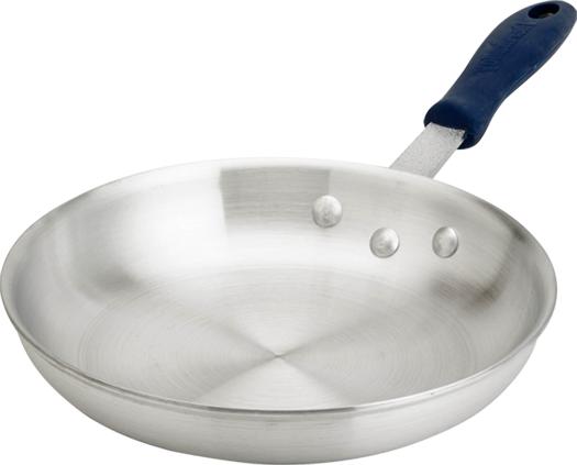 Thermalloy - 10" Heavy Duty Aluminum Fry Pan With ThermoGrip Silicone Sleeve - 5814810
