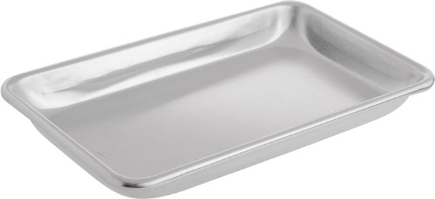 Thermalloy - 10" x 6" x 1" Aluminum Foodservice Bun Pan - 58100632