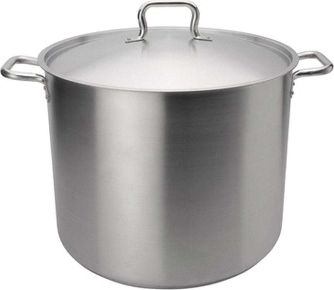 Thermalloy - 100 QT Aluminum Stock Pot - 5813200 (Lid Not Included)