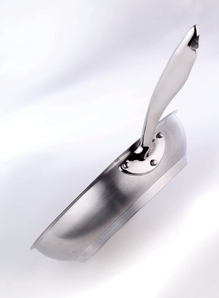 Thermalloy - 11" Deluxe Stainless Steel Fry Pan (Lid Not Included) - 5724051