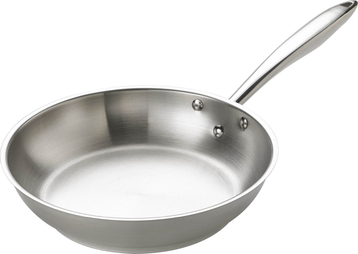 Thermalloy - 11" Deluxe Stainless Steel Fry Pan (Lid Not Included) - 5724051