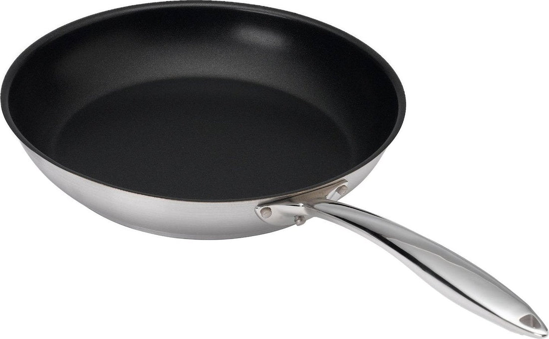Thermalloy - 11" Deluxe Stainless Steel Non-Stick Fry Pan (Lid Not Included) - 5724061