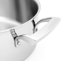 Thermalloy - 11" Tri-Ply Stainless Steel Sauce Pot with Handle - 5724206