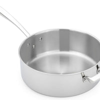 Thermalloy - 11" Tri-Ply Stainless Steel Sauce Pot with Handle - 5724206