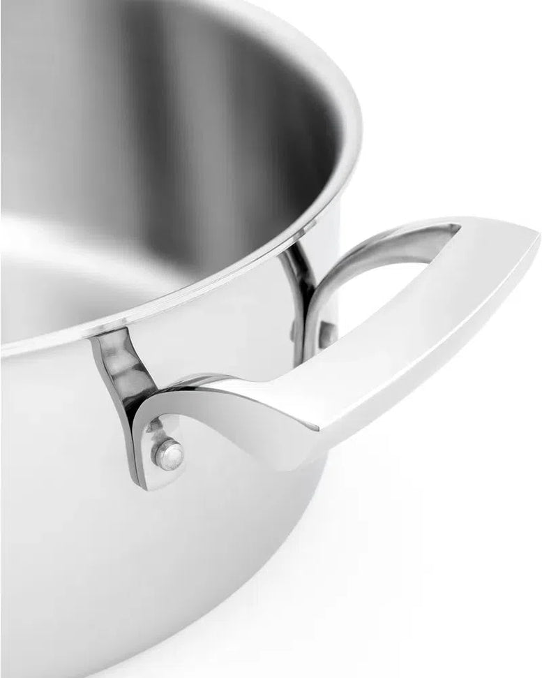 Thermalloy - 11" Tri-Ply Stainless Steel Sauce Pot with Handle - 5724226