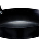 Thermalloy - 11.8" Black Carbon Steel Fry Pan with 2 Handles - 573752