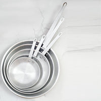 Thermalloy - 12" Aluminum Fry Pan with ThermoGrip Silicone Sleeve - 5813812