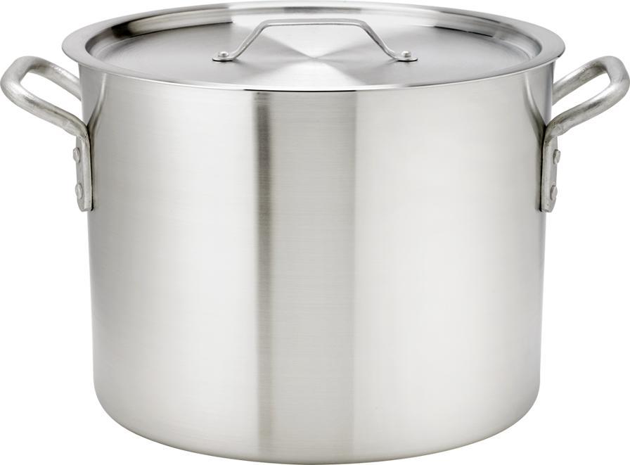 Thermalloy - 120 QT Heavy Duty Aluminum Stock Pot - 5814220 (Lid Not Included)