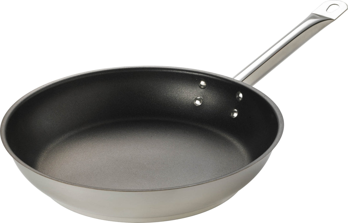 Thermalloy - 12.5" Stainless Steel Excalibur Non-Stick Fry Pan - 573778