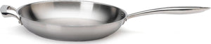 Thermalloy - 14" Stainless Steel Fry Pan with Helper Handle (Lid Not Included) - 5724054