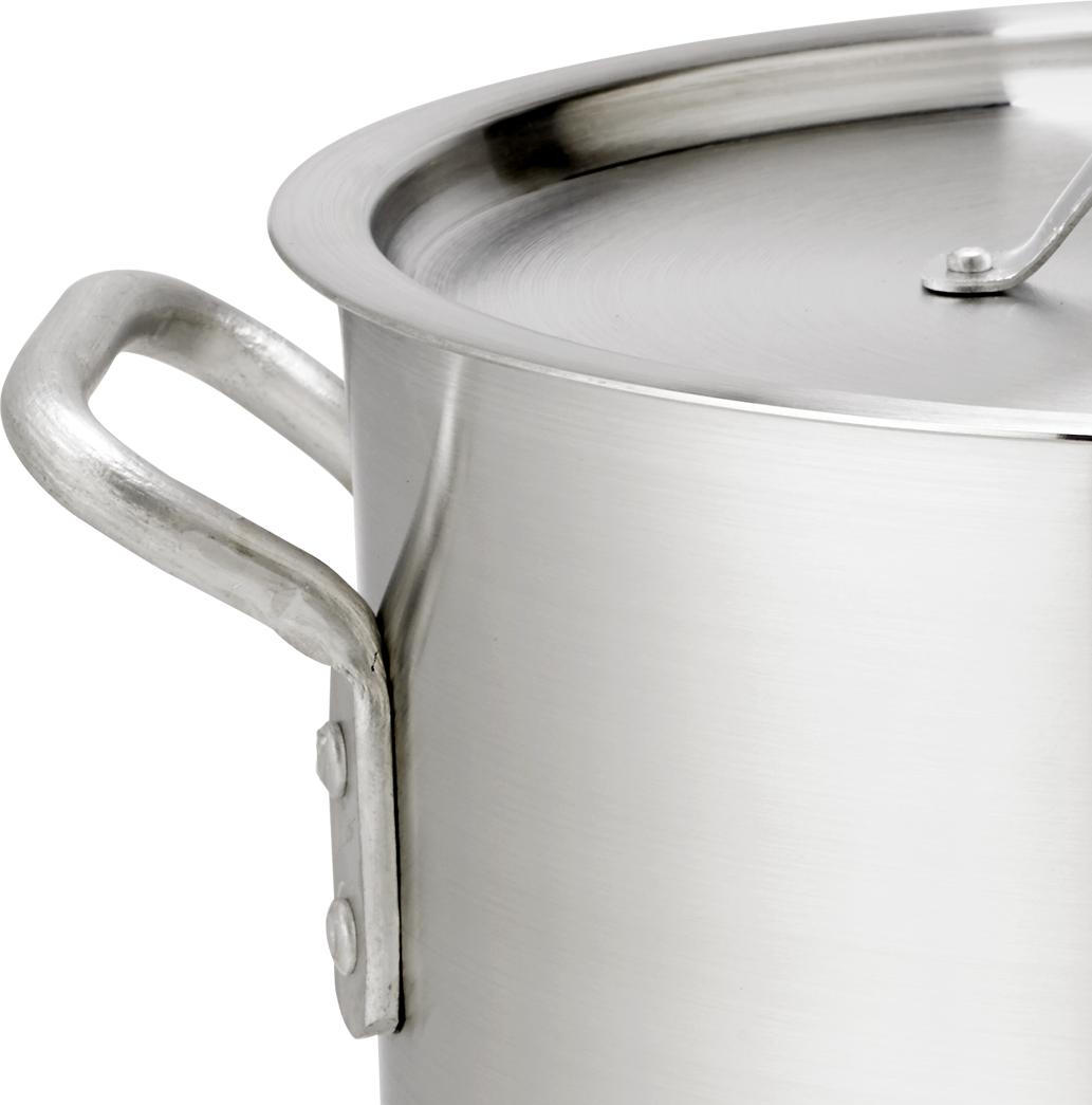 Thermalloy - 140 QT Heavy Duty Aluminum Stock Pot - 5814240 (Lid Not Included)