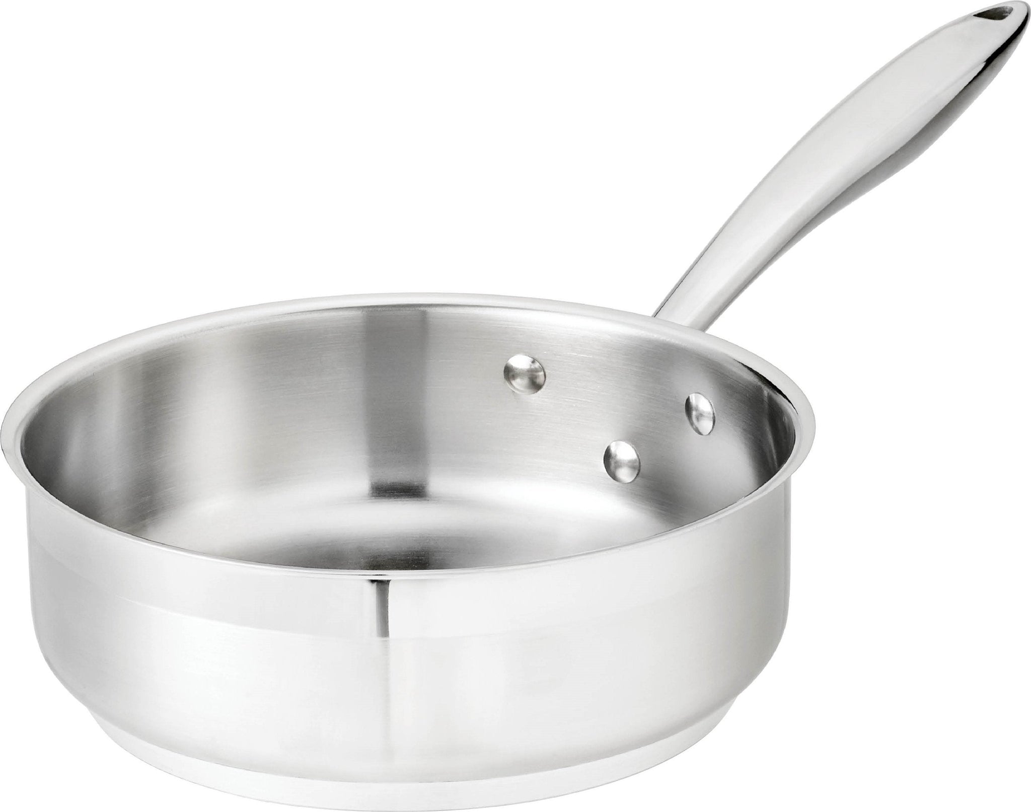 Thermalloy - 2 QT Tri-Ply Stainless Steel Saute Pan (Lid Not Included) - 5724180