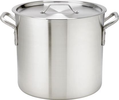 Thermalloy - 20 QT Aluminum Heavy Duty Stock Pot - 5814120 (Lid Not Included)