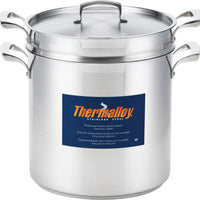 Thermalloy - 20 QT Stainless Steel Double Boiler 3 PC Set - 5724080