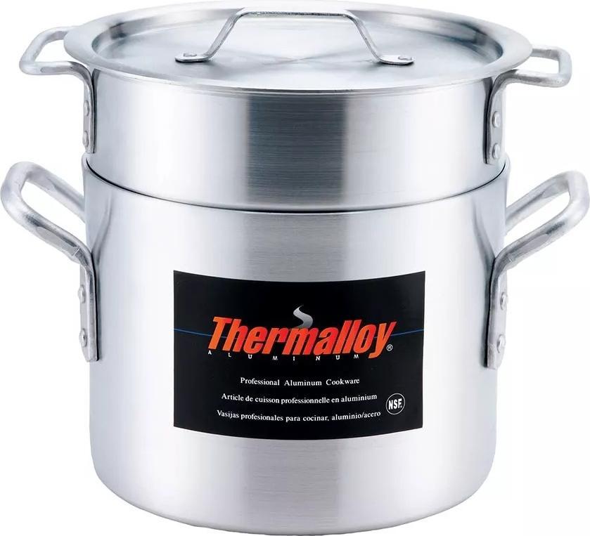 Thermalloy - 20 QT Aluminum Double Boiler 3 PC Set - 5813220