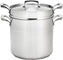 Thermalloy - 20 QT Stainless Steel Double Boiler 3 PC Set - 5724080