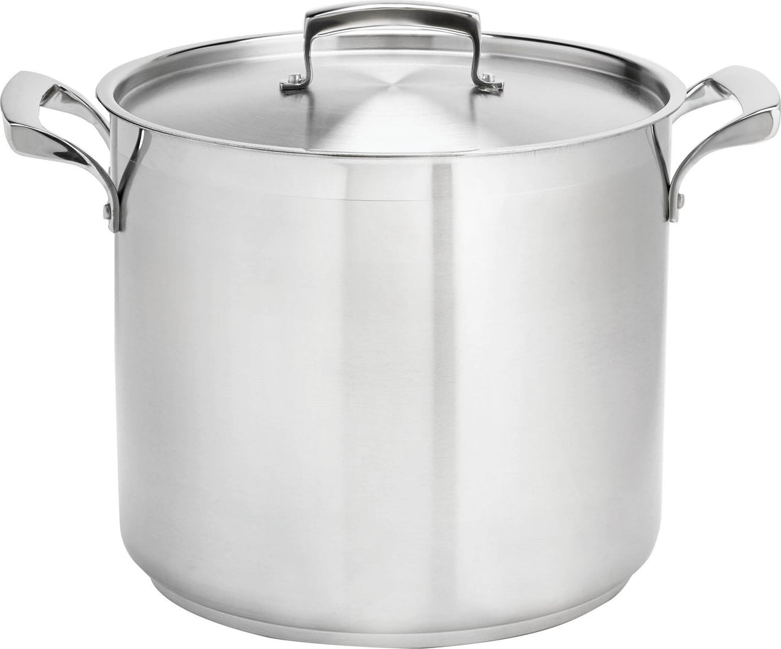 Thermalloy - 24 QT Stainless Steel Deep Stock Pot (Lid Not Included) - 5723924