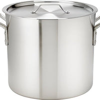 Thermalloy - 32 QT Aluminum Heavy Duty Stock Pot - 5814132 (Lid Not Included)