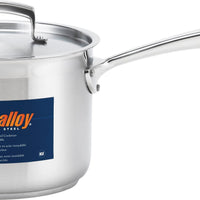 Thermalloy - 3.5 QT Stainless Steel Sauce Pan (Lid Not Included) - 5724033