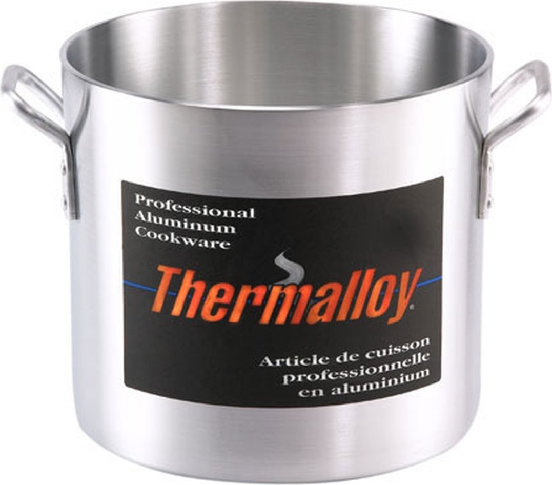 Thermalloy - 40 QT Aluminum Stock Pot - 5813140 (Lid Not Included)