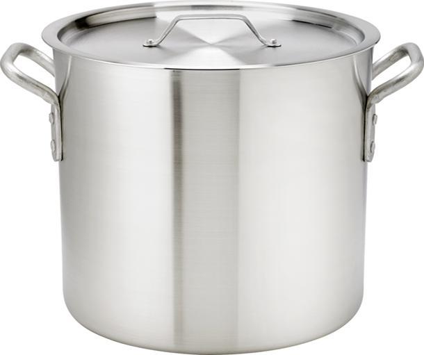 Thermalloy - 40 QT Heavy Duty Aluminum Stock Pot - 5814140 (Lid Not Included)