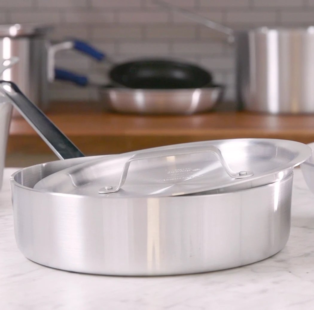 Thermalloy - 5 QT Aluminum Saute Pan - 5813705
