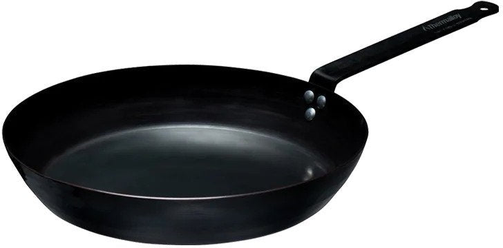 Thermalloy - 5.5" Black Carbon Steel Fry Pan - 573735