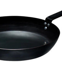 Thermalloy - 6.3" Black Carbon Steel Fry Pan - 573736