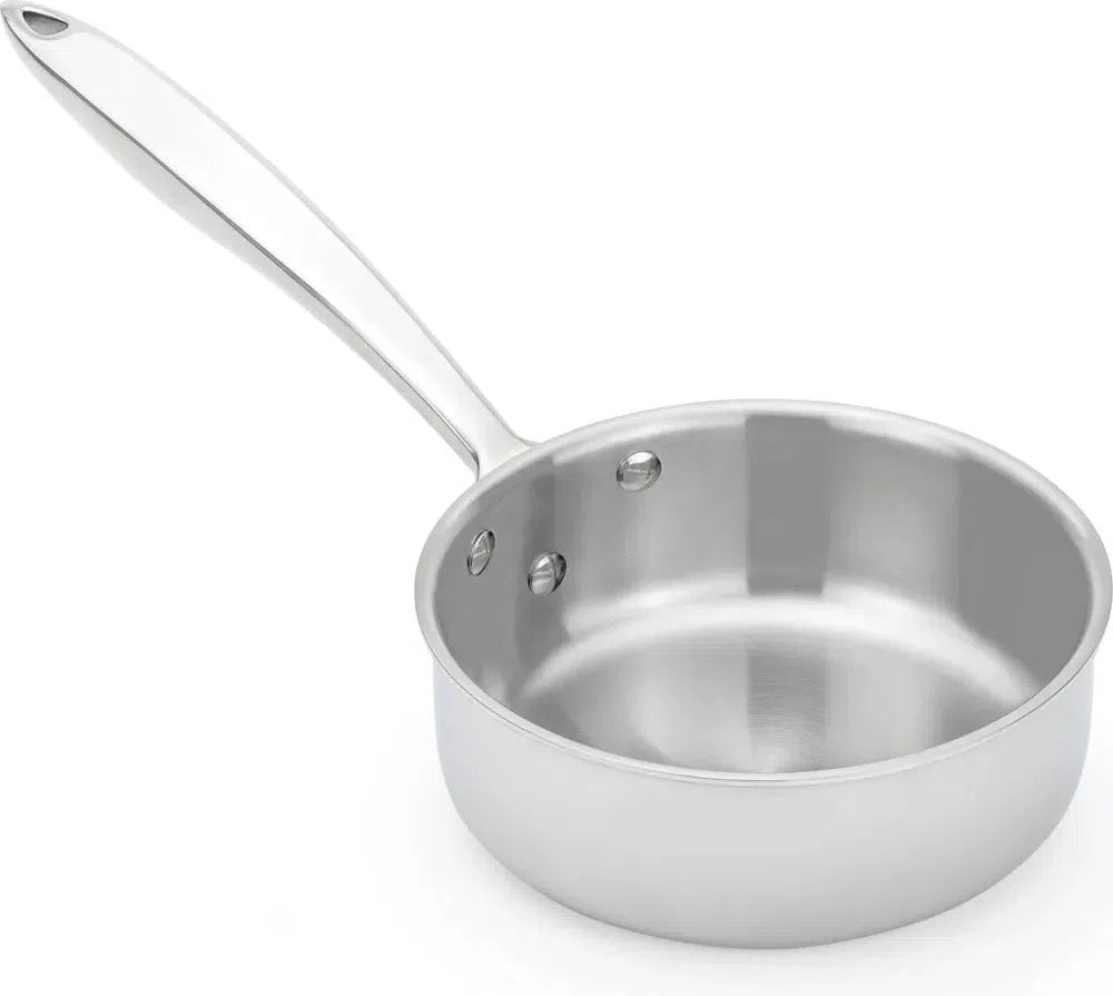 Thermalloy - 7" Tri-Ply Stainless Steel Sauce Pot with Handle - 5724212
