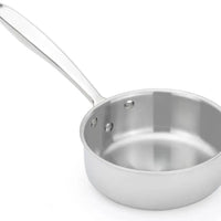 Thermalloy - 7" Tri-Ply Stainless Steel Sauce Pot with Handle - 5724212