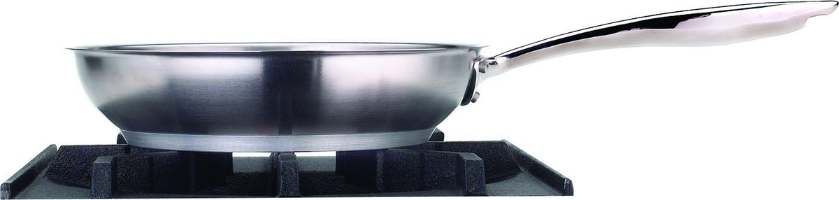 Thermalloy - 8" Deluxe Stainless Steel Fry Pan (Lid Not Included) - 5724048
