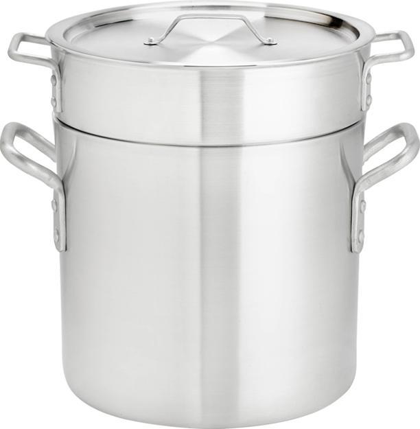 Thermalloy - 8 QT Aluminum Double Boiler 3 PC Set - 5813208