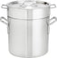 Thermalloy - 8 QT Aluminum Double Boiler 3 PC Set - 5813208