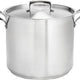 Thermalloy - 8 QT Stainless Steel Deep Stock Pot (Lid Not Included) - 5723908