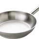 Thermalloy - 8" Stainless Steel Standard Fry Pan - 573770