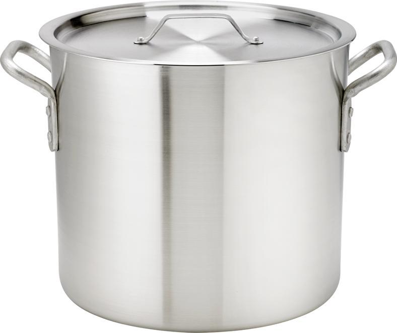 Thermalloy - 80 QT Heavy Duty Aluminum Stock Pot - 5814180 (Lid Not Included)