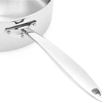 Thermalloy - 8.66" Tri-Ply Stainless Steel Sauce Pot with Handle - 5724214