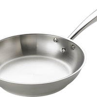 Thermalloy - 9.5" Deluxe Stainless Steel Fry Pan (Lid Not Included) - 5724050